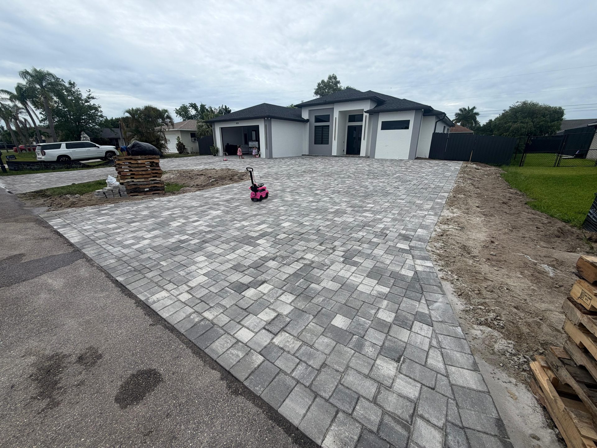Paver Driveway